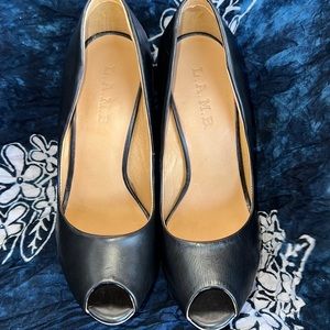 LAMB 5.5 in platform heels. Lamb. Gwen stefani